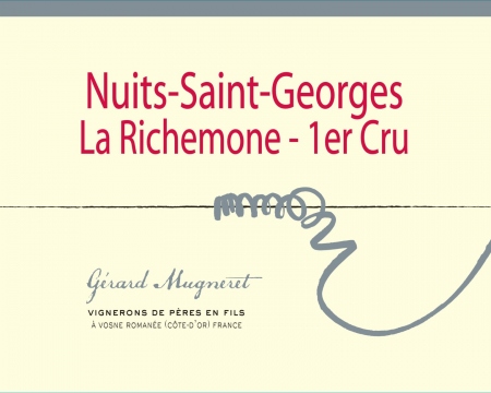 Nuits Saint Georges « La Richemone » 1er Cru.